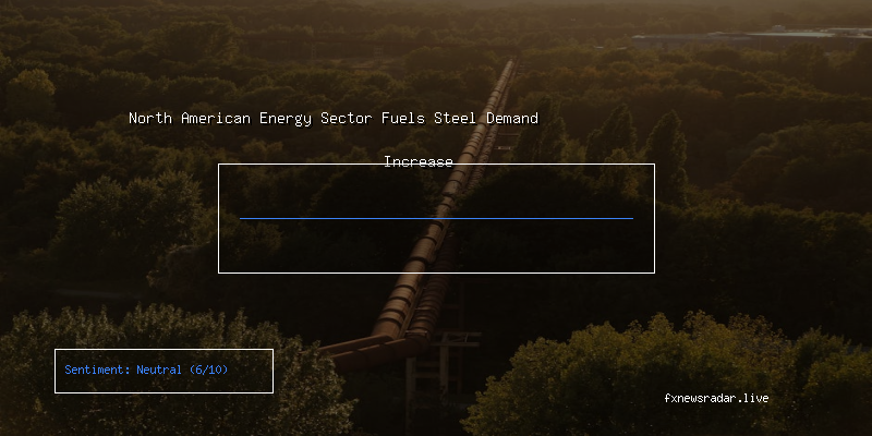 North American Energy Sector Fuels Steel Demand Increase