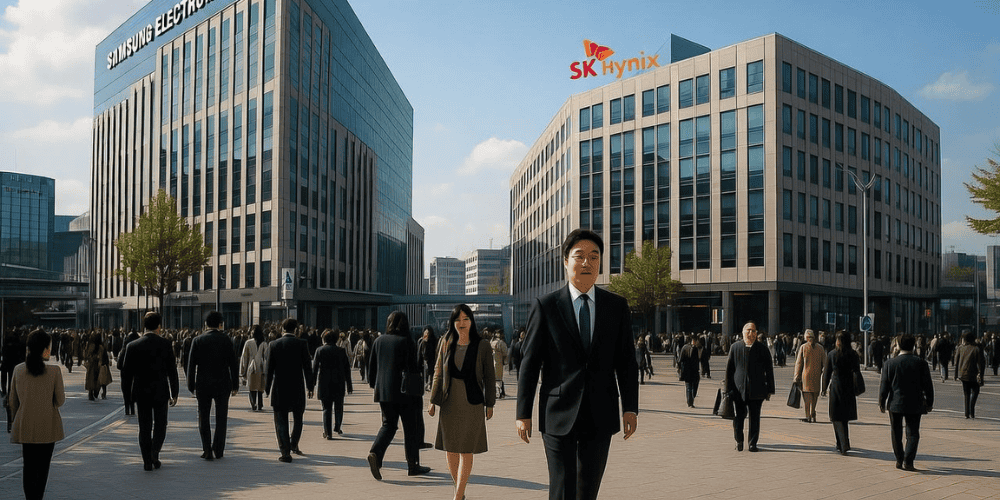 Samsung and SK Hynix Shares Soar on OpenAI Collaboration, Igniting South Korea's Kospi